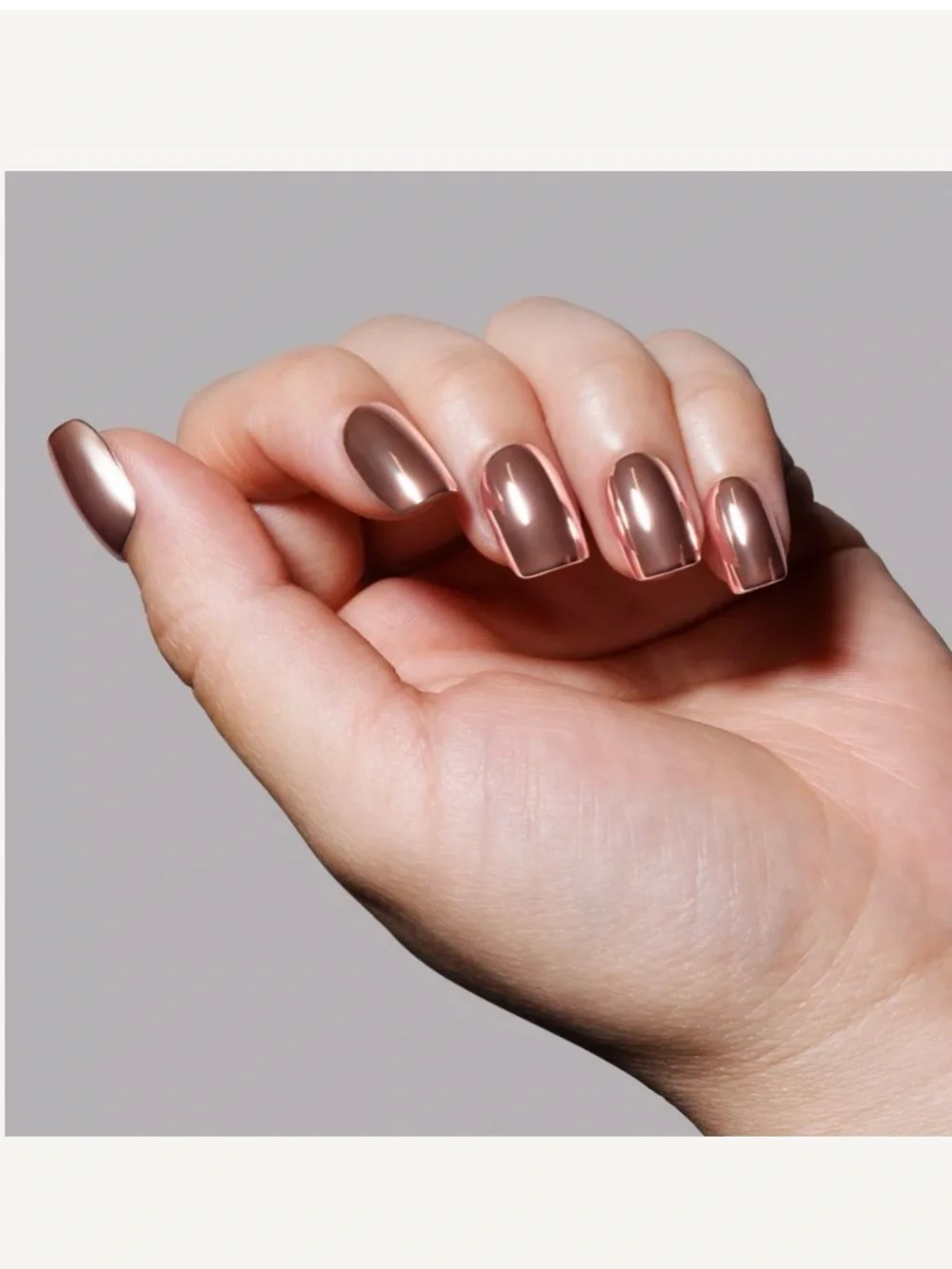 2 Glamnetic Press-On Nail Sets – Neon lights & Rose Gold